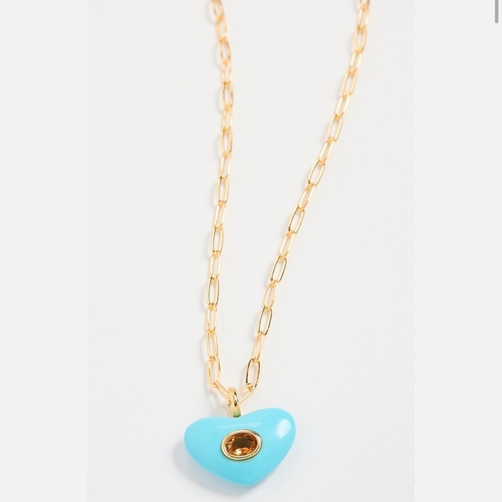 Lizzie Fortunato Martina Heart Necklace